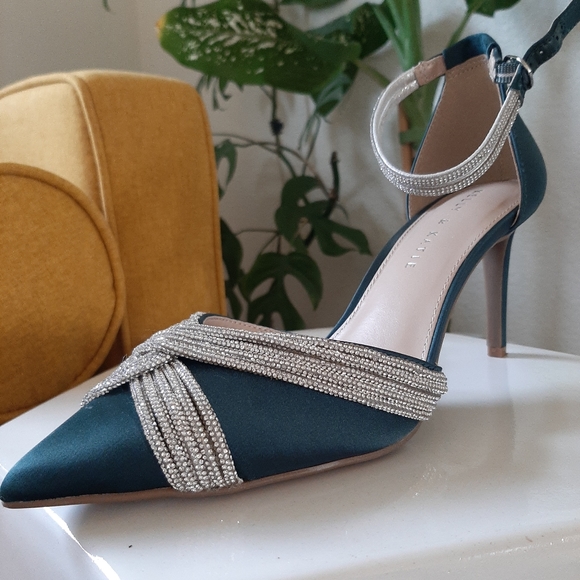 Kelly & Katie Bordyn Green Pump - Gorgeous - Size 8 - Picture 5 of 8